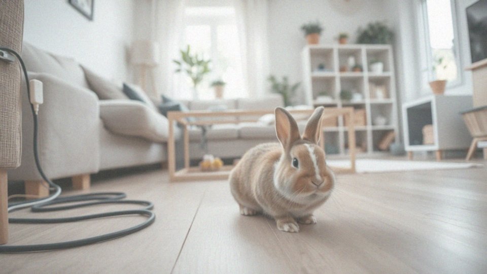 Jak dbać o bezpieczeństwo królika miniaturki w domu?
