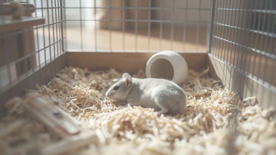 Co oznacza sztywne i nieruchome ciało chomika?
