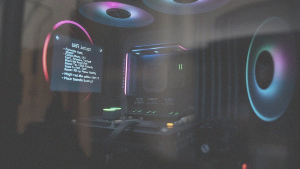 Jakie są ustawienia oprogramowania układowego UEFI w BIOS-ie?