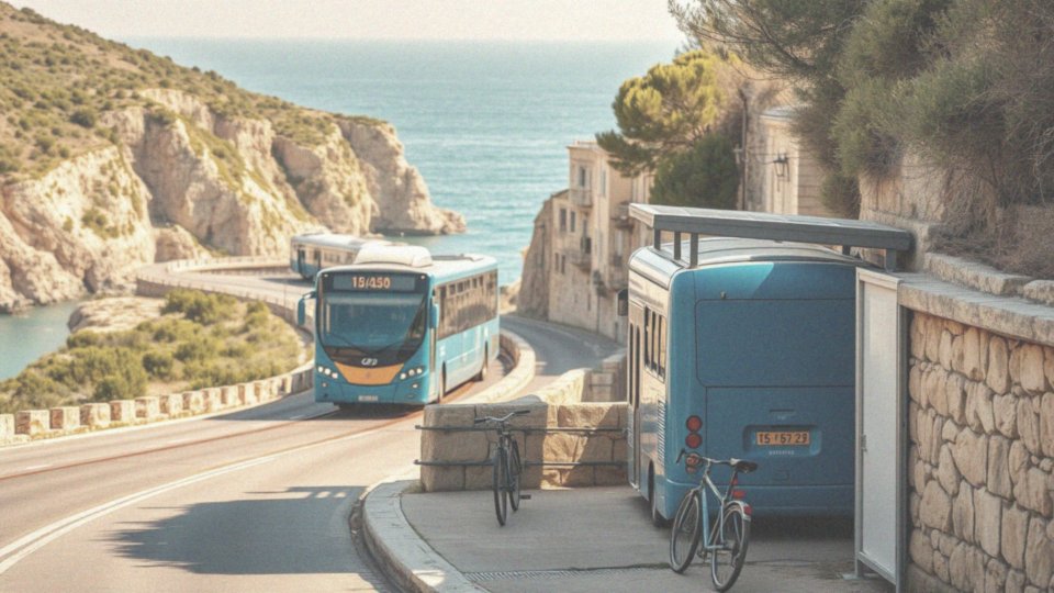 Jakie środki transportu są dostępne na trasie Bari - Polignano a Mare?