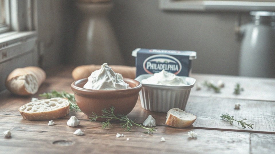 Jak smakuje ricotta w porównaniu do serka Philadelphia?