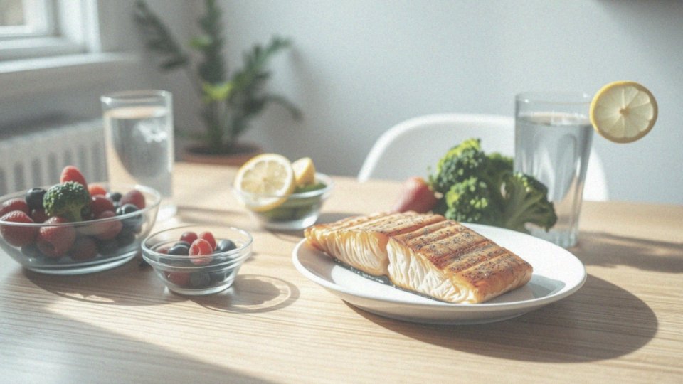 What are the signs of improved metabolic indicators through diet?