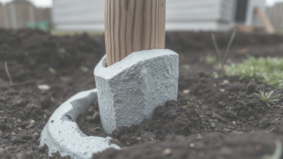 Co to są masy mocujące do słupków ogrodzeniowych?