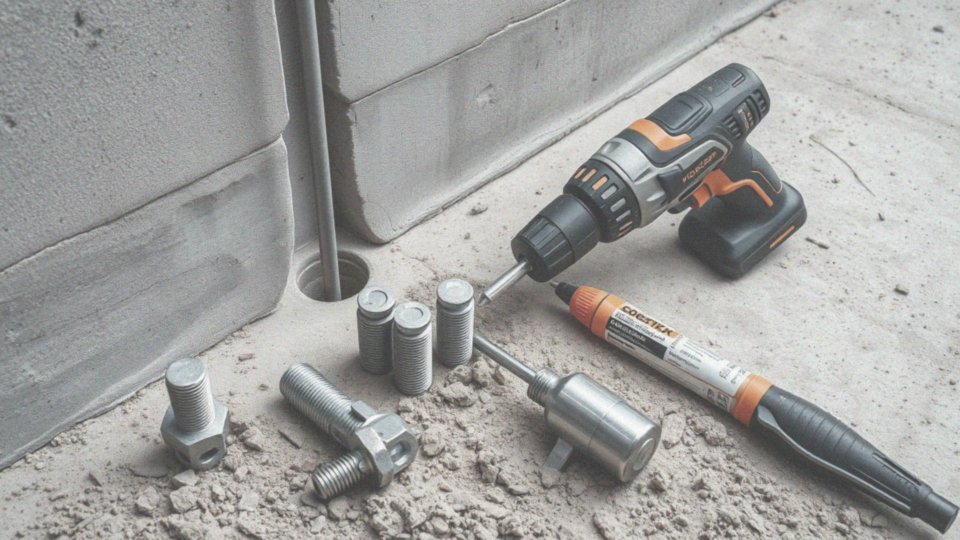 Jak przebiega montaż kotwy w betonie?