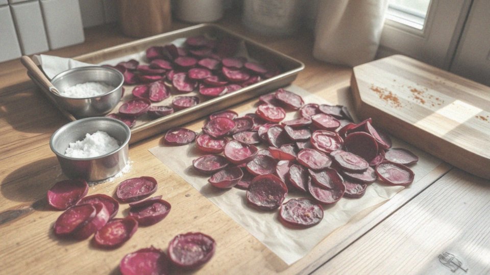 Jak przygotować buraki w formie chipsów?