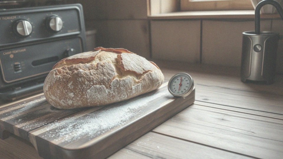 Jakie są optymalne temperatury pieczenia chleba na zakwasie?