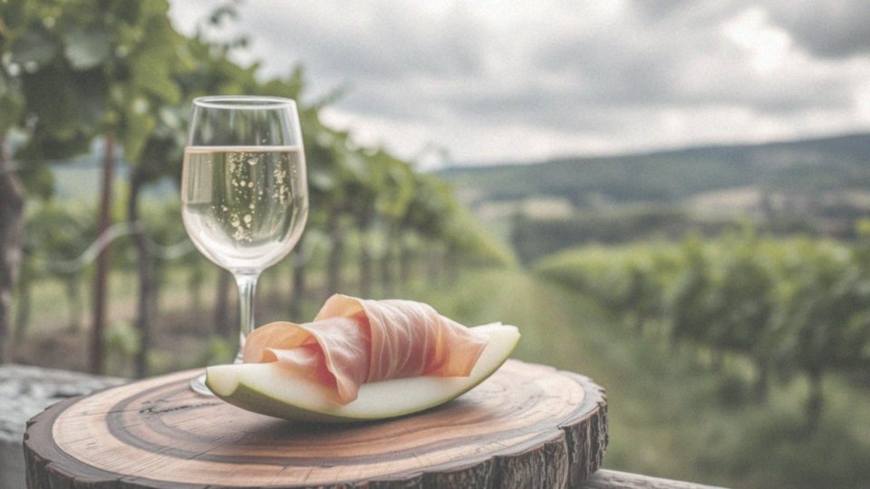 Jakie wino idealnie komponuje się z melonem w szynce parmeńskiej?