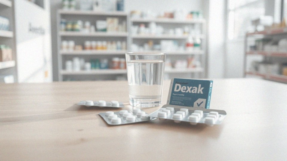 Jak paracetamol porównuje się do Dexaku pod względem skuteczności?