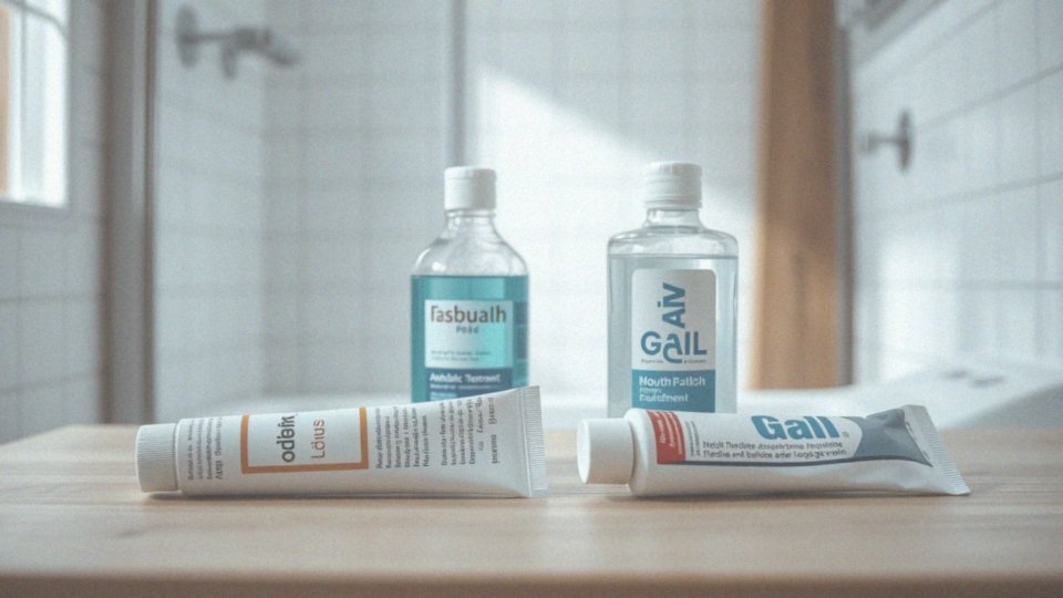 Jakie są różnice między maściami z antybiotykiem a innymi preparatami do jamy ustnej?