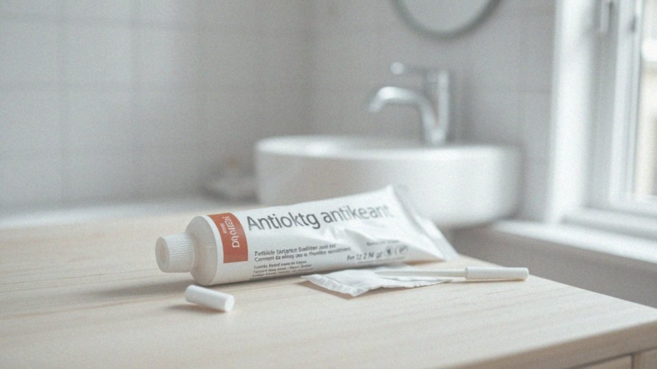 Jakie są zalecane metody aplikacji maści z antybiotykiem?