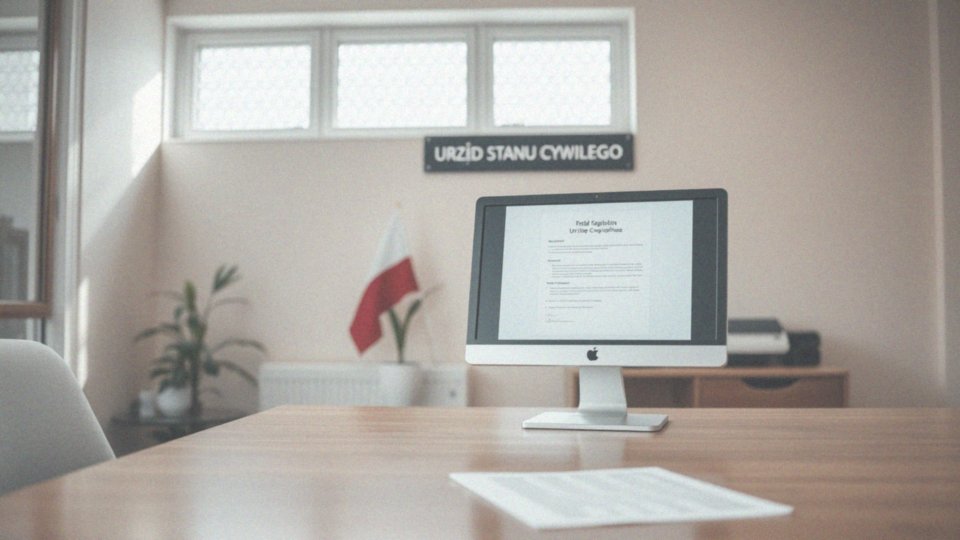 Jakie sprawy obsługuje Urząd Stanu Cywilnego?